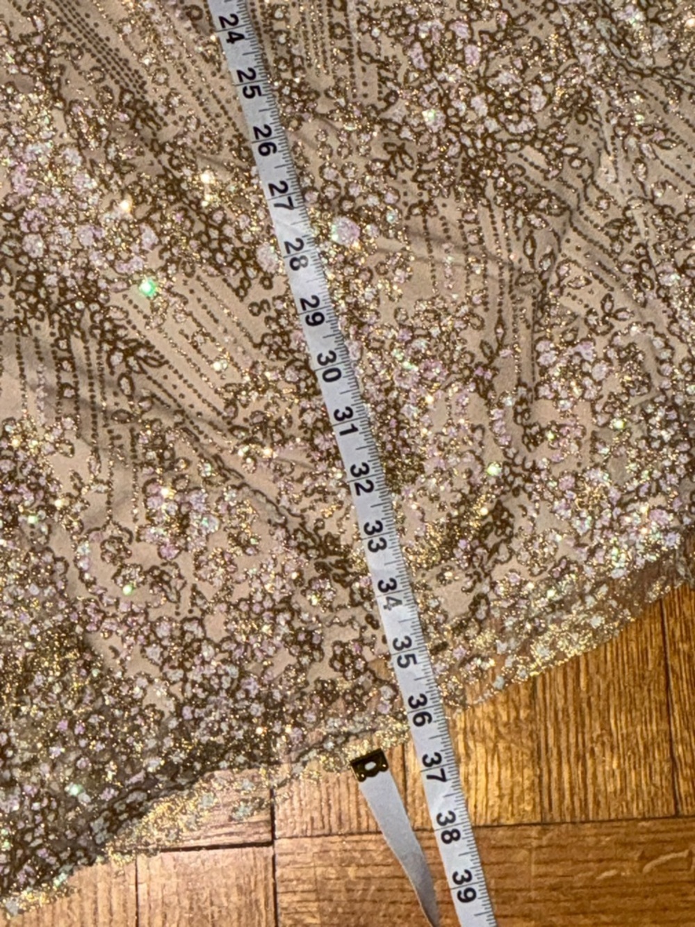 Southern Fried Chics, NWT, XXXL Gold Boutique Dress - Picture 12 of 12